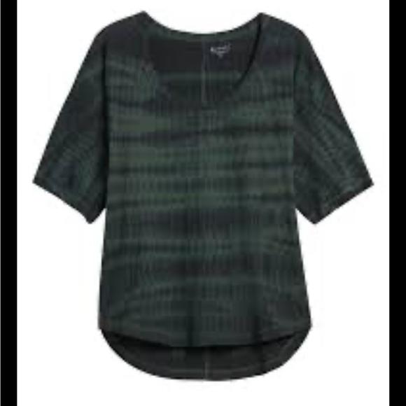 Athleta Organic Cotton Daily Tie-dye Commute T-shirt Medium - Picture 1 of 7